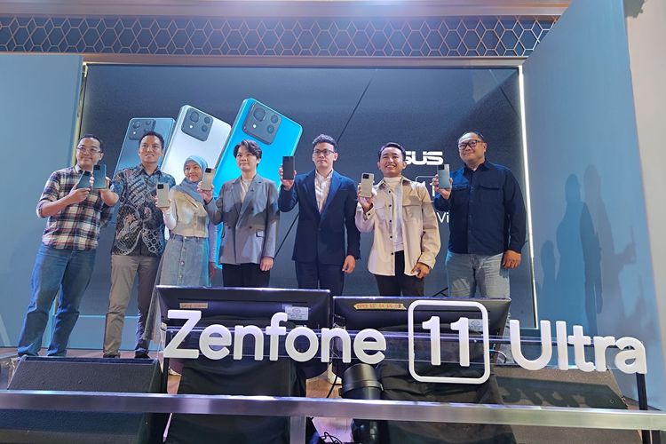 Peluncuran Asus Zenfone 11 Ultra di Jakarta, Selasa (11/6/2024)