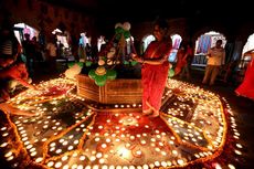 Festival Diwali, Joe Biden dan Kamala Harris Ucapkan Selamat di Twitter