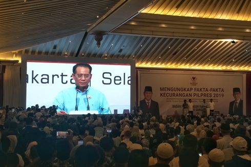 Data Internal BPN: Prabowo-Sandiaga 54,24 Persen, Jokowi-Ma'ruf 44,14 Persen