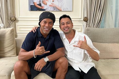 Main ke Rumah Raffi Ahmad, Ronaldinho Senang Disambut Ramah