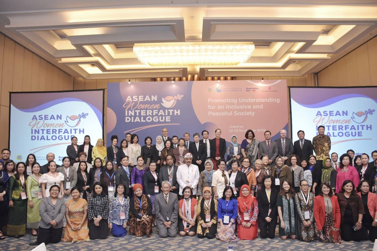 Acara ASEAN Women Interfaith Dialogue.