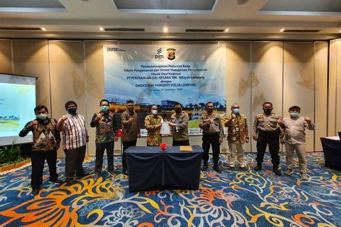 Jaga Pengamanan Obvitnas Lampung, PGN Jalin Kerja Sama dengan Polda Lampung