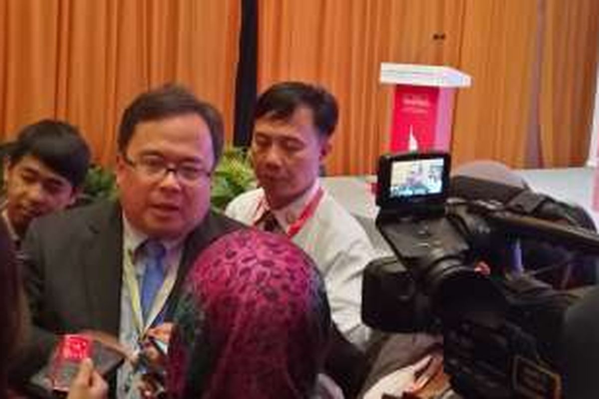 Menteri PPN Bambang Brodjonegoro di acara World Islamic Economic Forum (WIEF) 2016 di Jakarta
