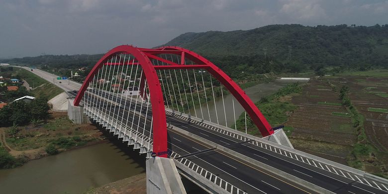 Jembatan Kali Kuto, Batang, Jawa Tengah, Kamis (23/5/2019).