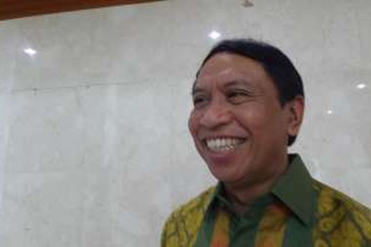Politisi Partai Golkar Zainudin Amali di Kompleks Parlemen, Senayan, Jakarta, Jumat (20/5/2016)