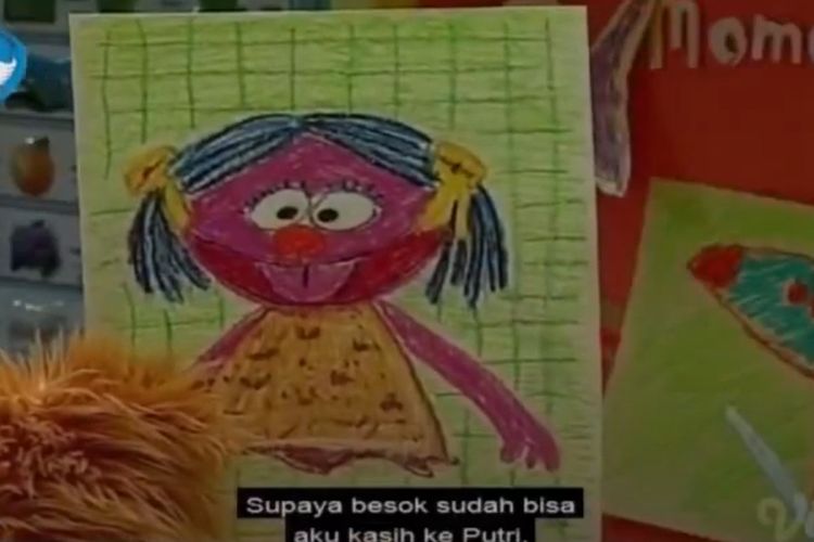 Tangkapan Layar Belajar dari Rumah TVRI