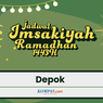 Jadwal Imsakiyah di Depok Hari Ini, 8 April 2022