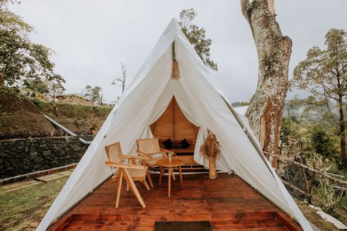 Menginap di Alam Caldera, Glamping dengan Pemandangan Gunung Batur