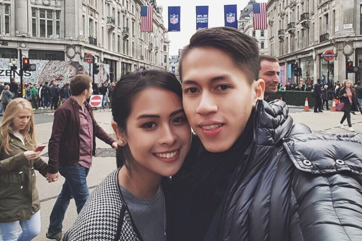 Maudy Ayunda bersama kekasihnya Arsyah Rasyid