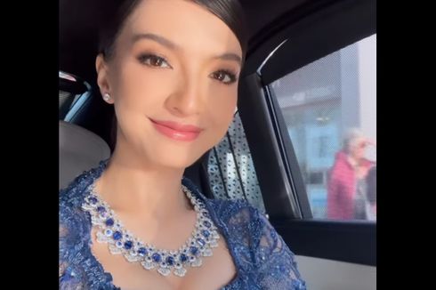 Makna Kebaya Biru Raline Shah di Cannes Film Festival 2023