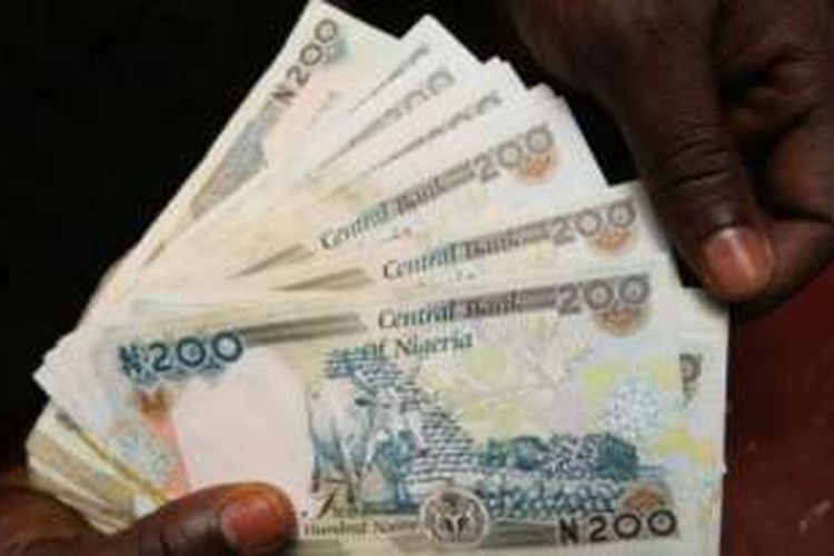 Naira, mata uang Nigeria.