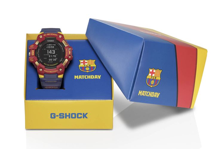 Casio Indonesia beserta PT Gilang Agung Perkasa mengumumkan model kolaborasi terbaru jam tangan tahan guncangan G-SHOCK dengan klub sepak bola Spanyol, Barcelona. GBD-H1000BAR dan GBD-100BAR adalah model kolaborasi untuk merayakan Matchday: Inside FC Barcelona.