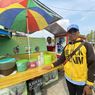 Jalan Rumbia Lampung Diperbaiki, Pedagang Cendol Mengaku Bisa Ngebut ke Pasar
