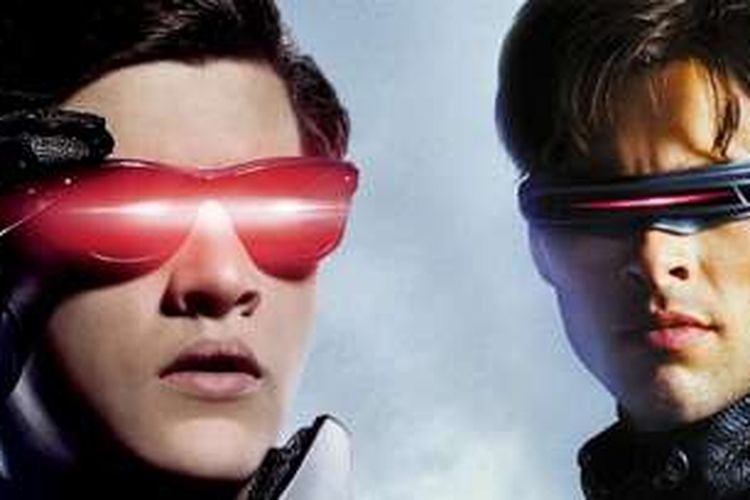 Cyclops versi remaja (kiri) dan Cyclops versi dewasa (kanan).