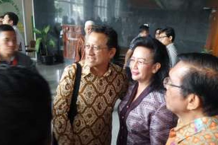 Mantan Ketua DPD, Irman Gusman dan Wakil Ketua DPD GKR Hemas di Pengadilan Tipikor Jakarta, Rabu (11/1/2017).