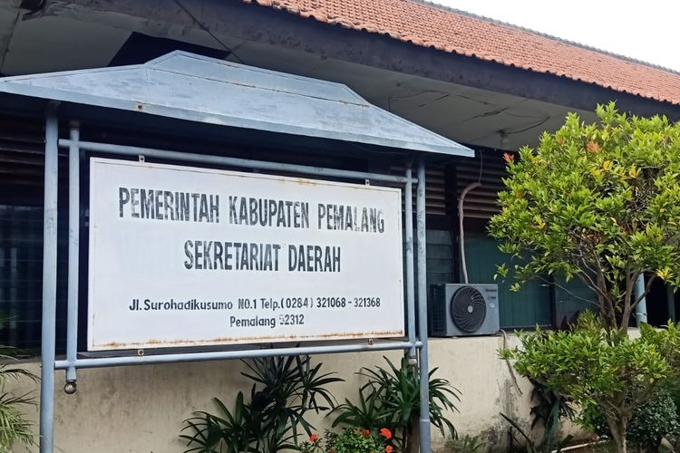Kantor Sekretariat Daerah (Setda) Kabupaten Pemalang.