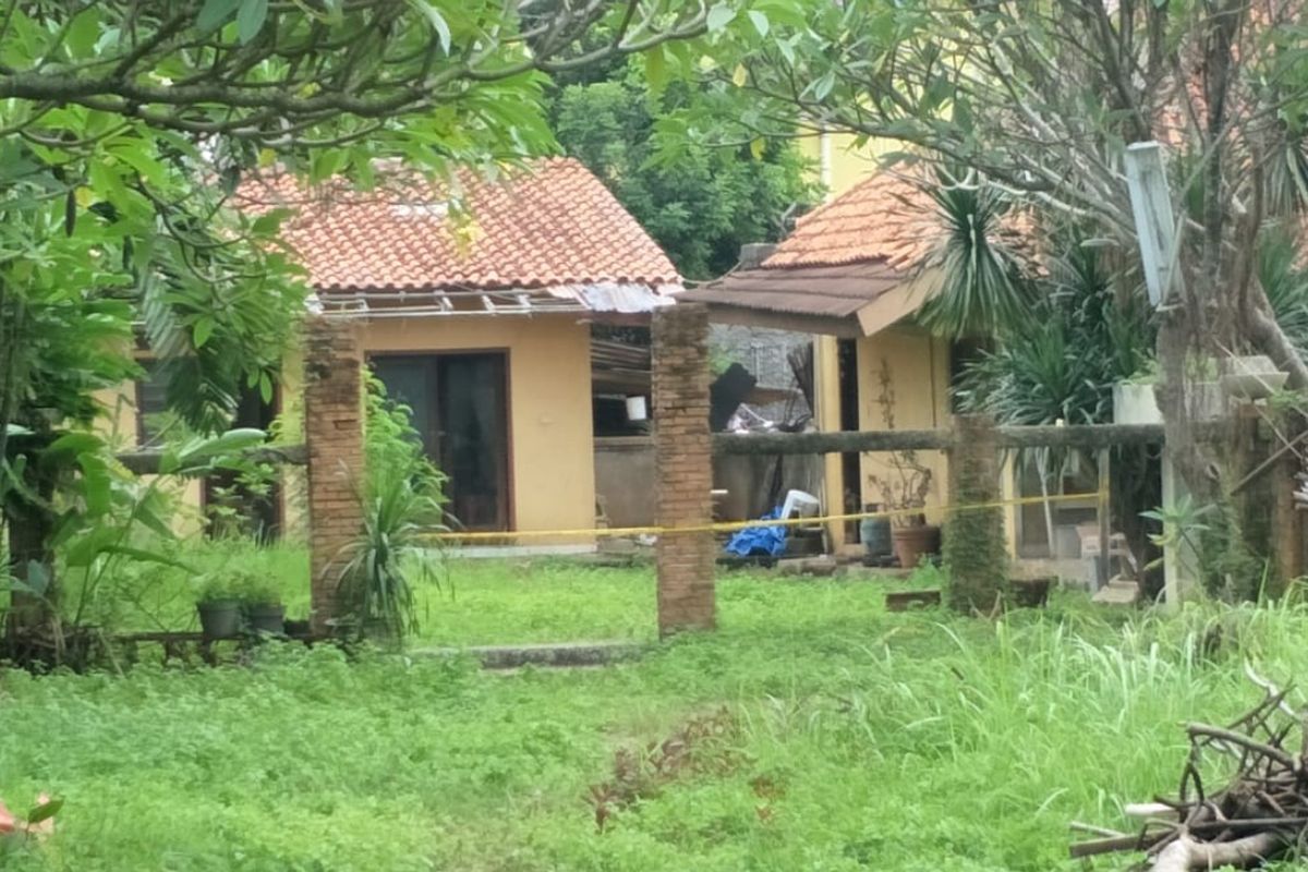 Lokasi penangkapan terduga teroris di Jatikramat, Kecamatab Jatiasih, Kota Bekasi, Senin (6/5/2019).