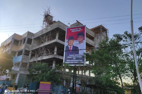 Baliho Prabowo-Gibran Terpasang di Kupang, Gerindra: Bukan oleh Pengurus Partai