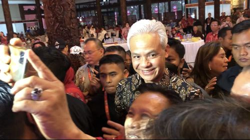 Ganjar Bantah ke Surabaya untuk Temui Khofifah