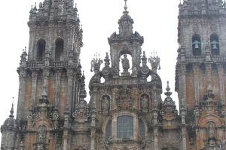 Katedral Santiago de Compostela.