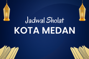Jadwal Sholat Hari Ini di Kota Medan Selasa, 3 Februari 2026