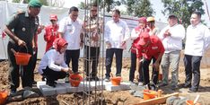 Markas PMI Lebak Mulai Dibangun, PMI Banten Kucurkan Bantuan Rp 500 Juta
