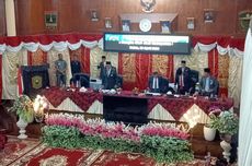 Perseteruan Ketua DPRD dengan Bupati Solok Berakhir Damai, Berpelukan di HUT Solok