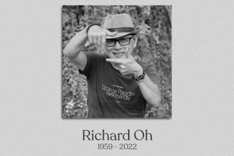 Richard Oh meninggal dunia di usia 62 tahun
