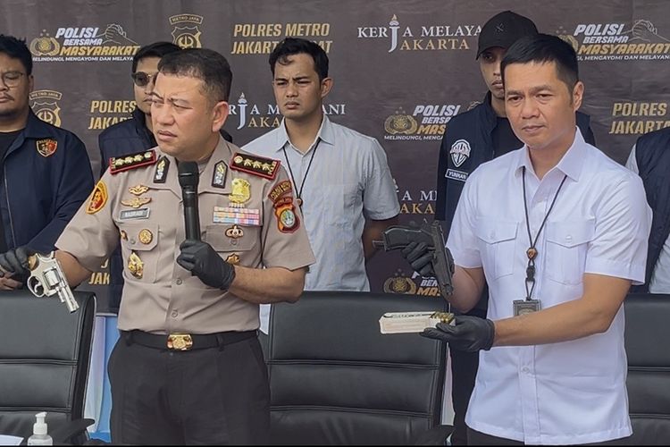 Polisi Ungkap Senjata Api Rakitan Komplotan Curanmor Jakbar Berasal dari Lampung