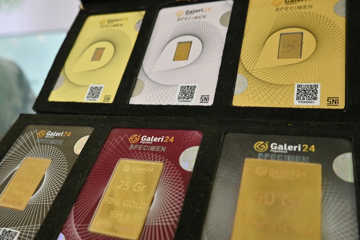 Harga Buyback Emas Antam, UBS, dan Galeri 24 Naik 