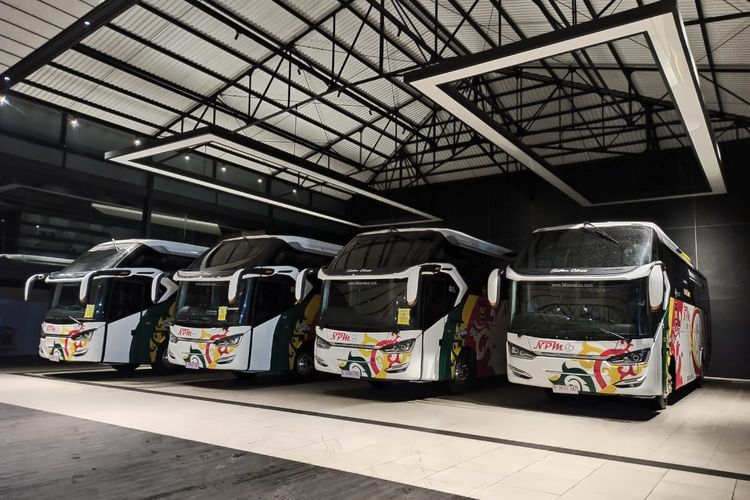 Bus AKAP baru PO NPM