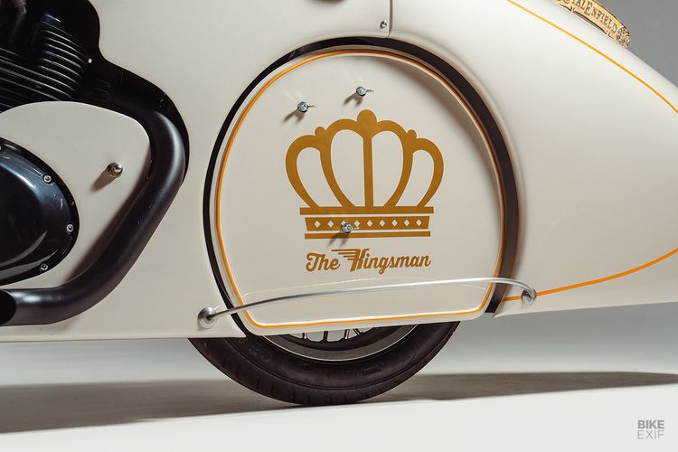 The Kingsman buatan Kingston Custom di Jerman dengan basis Royal Enfield Shotgun 650