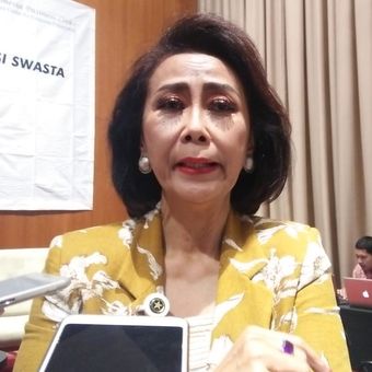 Ketua Pansel KPK Yenti Garnasih di Hotel Morrisey, Jakarta, Rabu (3/7/2019)