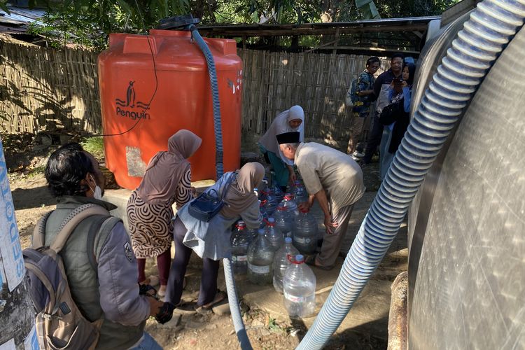 Toren Air yang Selalu Datang di Blok Kesambi, Seperti 