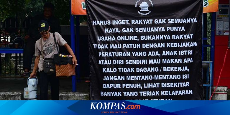 Menanti Kelanjutan Nasib PPKM Darurat - Vimarsana News