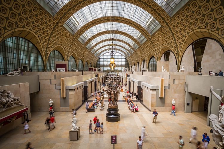 Museum Orsay atau Musée d'Orsay di Paris 