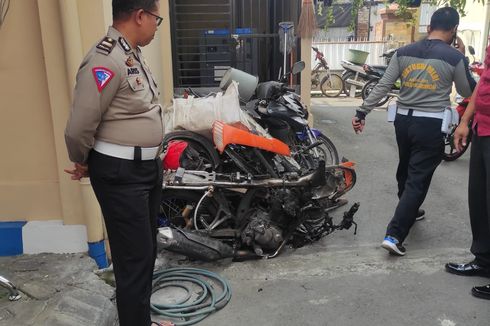 Detik-detik Kecelakaan yang Libatkan Bus Sugeng Rahayu di Madiun, 3 Pengendara Motor Tewas