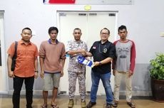 Kapalnya Terbalik, 2 Nelayan Asal Kepri Terdampar di Malaysia
