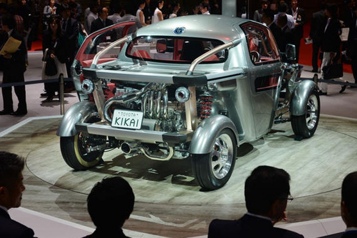 Kikai salah satu mobil konsep masa depan Toyota.
