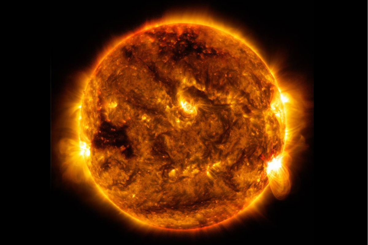 Matahari yang merupakan sumber energi terbesar bagi bumi