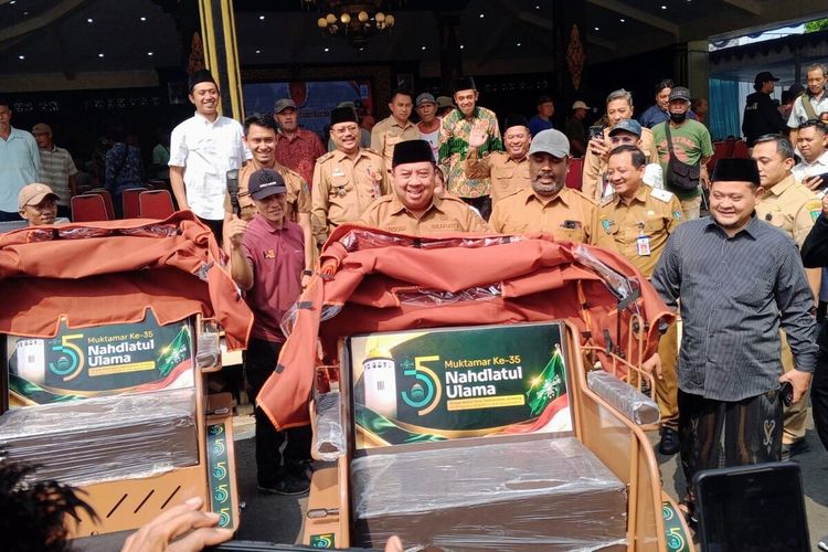 Becak Listrik Bantuan Prabowo Mobilisasi Peserta Muktamar NU: Gratis, Pengemudi Diberi Kompensasi Rp 600.000
