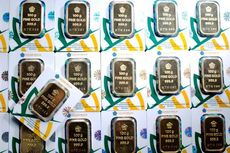 Harga Emas Hari Ini Masih Rp 583.000 Per Gram