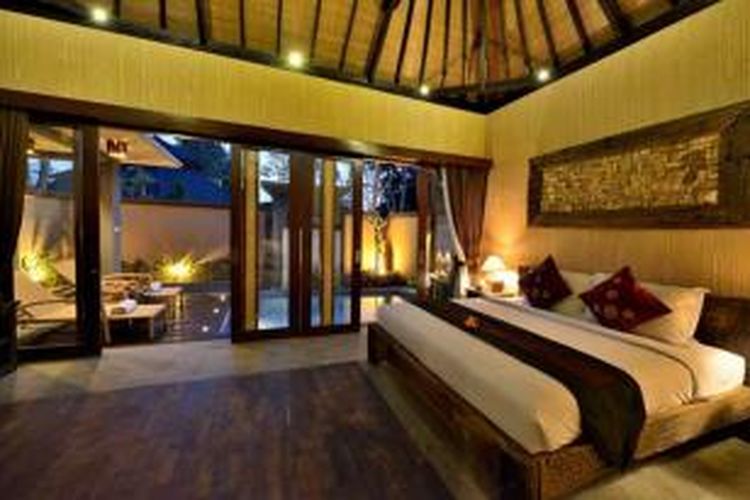 Kamar di Gino Feruci Villa Ubud, Bali