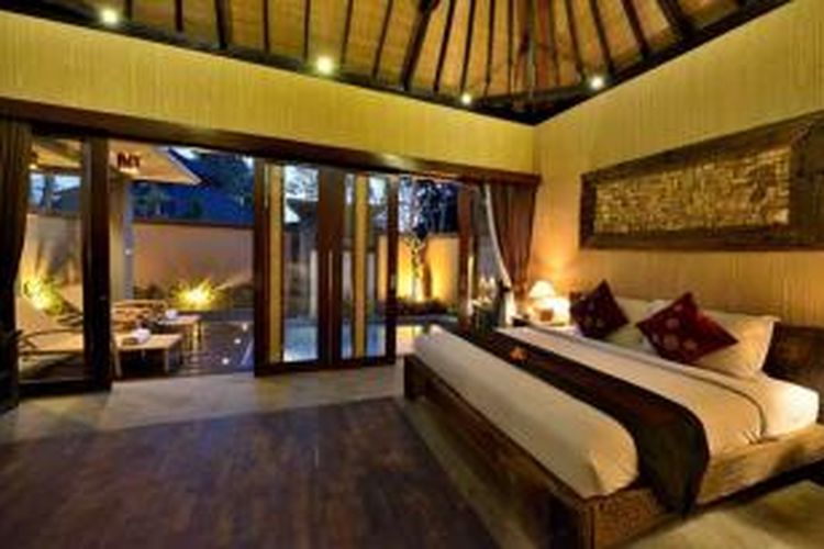 Kamar di Gino Feruci Villa Ubud, Bali