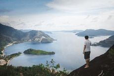 Indahnya Panorama bagai Surga di Puncak Bukit Batu Garudo, Pesisir Selatan