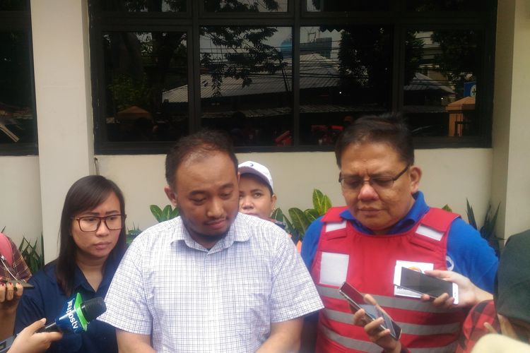 Anggota ORI, Adrianus Meliala, saat meninjau Puskesmas Kelurahan Setiabudi, Jakarta Selatan, Jumat (7/6/2019).  