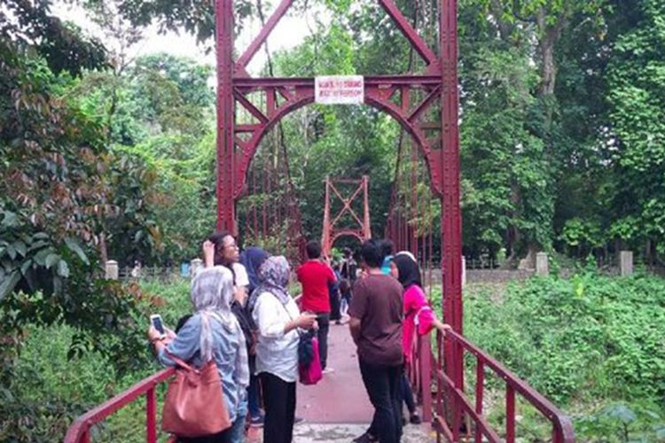 Jembatan Cinta di Kebun Raya Bogor