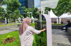 Ada Mesin Foto Otomatis Gratis di Depan Sarinah, Begini Cara Pakainya