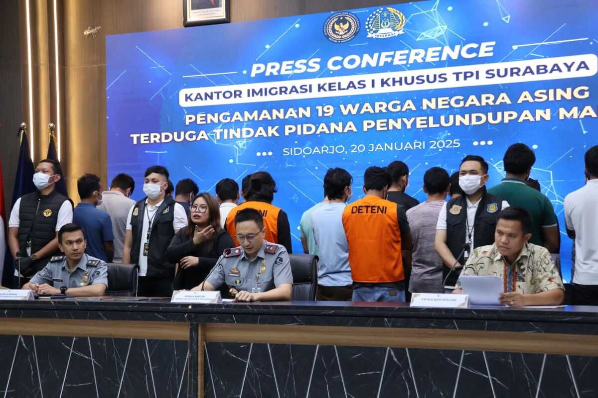 17 warga Nepal gagal diselundupkan ke Eropa.