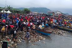 300 Ton Sampah Diangkut dari Pantai Sukaraja Lampung, Bakal Dibersihkan 2 Bulan Sekali